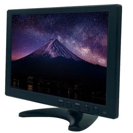 Monitor 10" - WXGA-Auflösung - Bildwiederholrate 60 Hz - Kontrast 800:1 - Reaktionszeit 12 ms - Lautsprecher 2x2 W - SF-MNT10BNC