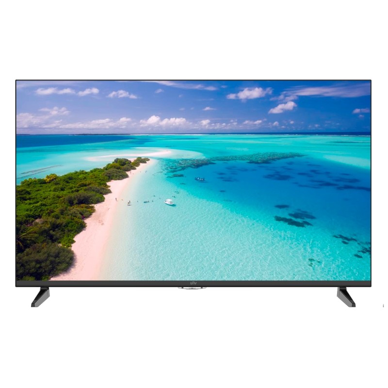 Univew LED-Monitor 43" - DP. HDMIx2 und VGA - Auflösung 3840x2160 - Helligkeit 250 cd/m2 - Reaktionszeit 8 ms - UV-MW3243-F - 1