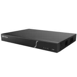 Safire Smart - NVR recorder for IP cameras B2 series - 16CH PoE connections / compression H.265S / 2HDD - resolution up to 12Mpx