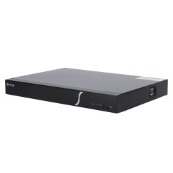 Safire Smart - NVR-Rekorder für IP-Kameras Reihe B2 - 16CH Video / Komprimierung H.265S / 2HDD - Auflösung bis zu 12Mpx / Bandbr