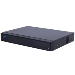 Videorekorder 5n1 X-Security - 16 CH HDTVI/HDCVI/AHD/CVBS (4K) + 16 IP (8Mpx) - Alarme | Audio über Koaxialkabel - Auflösung 4K 