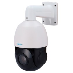 IP PTZ-Domekamera mit KI von EASY-P - 5MP | Objektiv 5.35~96.3mm - IR 80m | Mikrofon | Lautsprecher | 18X Optischer Zoom - KI du