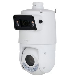 X-Security PTZ IP range ULTRA - Double lens (Panorama 4Mpx + PTZ 4Mpx) - PTZ lens 5~125 mm | 25X | PoE+ - Panoramao - XS-IPSD602