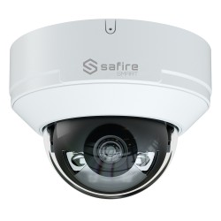 Safire Smart - Câmara Dome IP gama E1 Inteligência Artificial - Resolution 6 Megapixel (3200x1800) - Lens 2.8 mm | Audio IN | - 