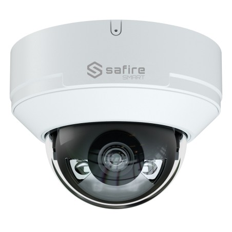 Safire Smart - Câmara Dome IP gama E1 Inteligência Artificial - Resolution 6 Megapixel (3200x1800) - Lens 2.8 mm | Audio IN | - 