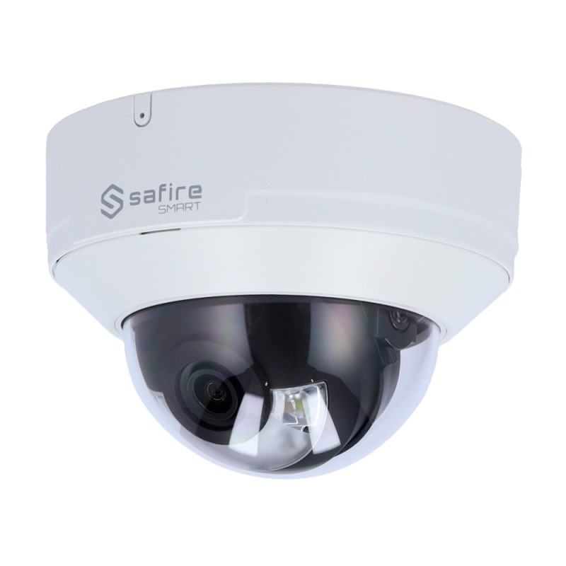 Safire Smart - IP Dome Camera I1 Advanced AI and DualLight - Resolution 6 Megapixel (3296x1856) - Lens 2.8mm | Audio | Alar - SF