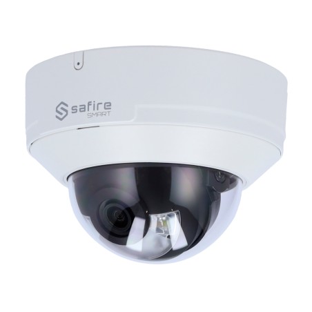 Safire Smart - IP Dome Camera I1 Advanced AI and DualLight - Resolution 6 Megapixel (3296x1856) - Lens 2.8mm | Audio | Alar - SF