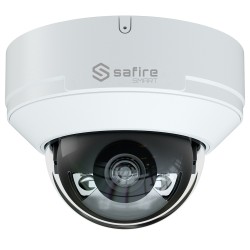 Safire Smart - Câmara Dome IP gama E1 Inteligência Artificial - Resolution 8 Megapixel (3840x2160) - Lens 2.8 mm | Audio IN | - 