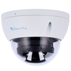 X-Security IP-Dome-Kamera - 8 Megapixel (3840×2160) - Festlinse 2.8mm - WDR 120dB | Dual Light (IR 30m und Weißlicht 30m) - WizS