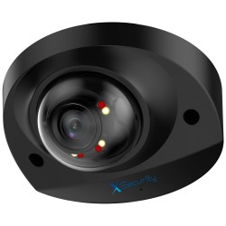 X-Security Mini Dome IP-Kamera - 4 Megapixel (2688x1520) - Festlinse 2.8mm - WDR 120dB | Dual Light Range 30 m - WizSense, mit P