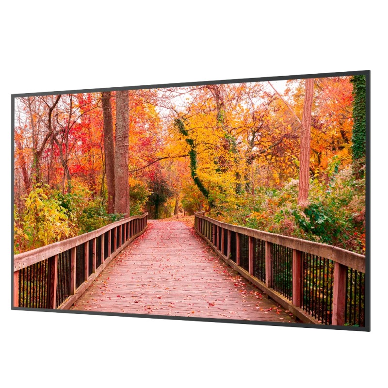 SAFIRE DLED Monitor 85" 4K - Resolution 3840x2160 - Android 14 - Multiple inputs/outputs - Hours of use 8/7 - Wall included - SF