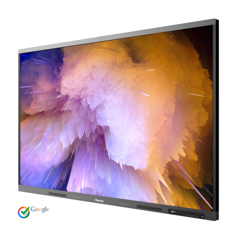 HISENSE Interactive screen 86" 4K - Resolution 3840x2160 - Google certification - Wireless transmission - Android 13.0 - In - HI