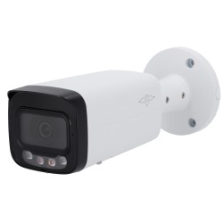 Pro Range IP Bullet Camera - Resolution 8 Mpx (3840x2160) - Lens 3.6 mm - Dual light: IR (60 m) + white light (50 m) - Built-in 