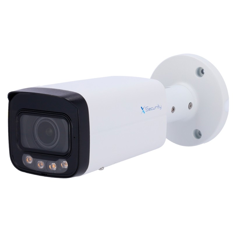 X-Security Bullet IP-Kamera - 8 Megapixel (3840x2160) - Motorisierte Linse 2.7~13.5mm - WDR 120dB | Dual Light (IR 60m und Weißl