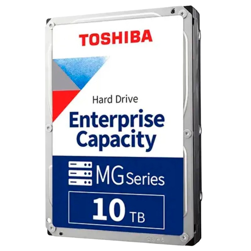Toshiba Festplatte - Kapazität 10 TB - SATA-Schnittstelle 6 GB/s - Bis zu 32 Übertragungen von künstlicher Intelligenz - Modell 