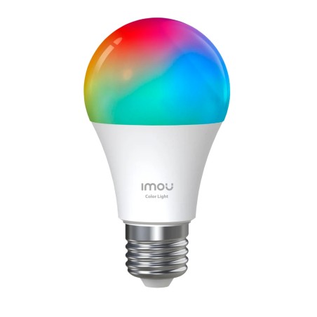 Imou Smart Glühbirne B5 WLAN 2.4GHz Materie - LED RGBW - Einstellbare Helligkeit - Temperatur 2700K - 6500K - Kappe E27 - Geeign