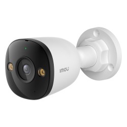 Cámara AOR PS3E 8MP - Conexión PoE - 3.6 mm / IR + Smart Color - Audio bidireccional / Sirena + Flash - AIGO PLAY / IMOU SENSE -