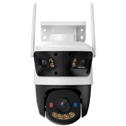 Triple cross camera 3+3+5MP - WiFi 6 / Two SD card slots - TRIPLE lens / Autotracking / IR + Full Colour - Two-W - IPC-S7UP-11M0