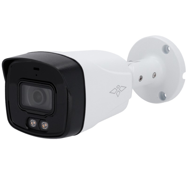 Bullet-Kamera HDCVI X-Security - CMOS 4K - Objektiv 3.6 mm - WDR(120dB) - Doppeltes Licht: IR + Weiß-Reichweite 40 m | Mikrofon 