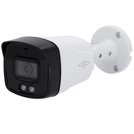 Bullet-Kamera HDCVI X-Security - CMOS 4K - Objektiv 3.6 mm - WDR(120dB) - Doppeltes Licht: IR + Weiß-Reichweite 40 m | Mikrofon 