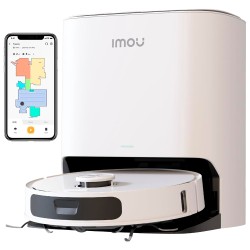 Imou Roboter-Staubsauger RV3 - 8500Pa / 6400 mAh - Kehren, Staubsaugen und Wischen - Selbstreinigend - Aufladestation - Verwalte
