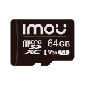 Imou microSD card - Capacity 64 GB - Class 10 | Read/write speed: 95/38 MB/s - E/P cycles: up to 500 - Home cameras - ST2-64-S1-