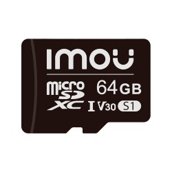 Imou microSD-Karte - Kapazität 64 GB - Klasse 10 | Lese-/Schreibgeschwindigkeit: 95/38 MB/s - E/P-Zyklen: bis 500 - Home-Kameras