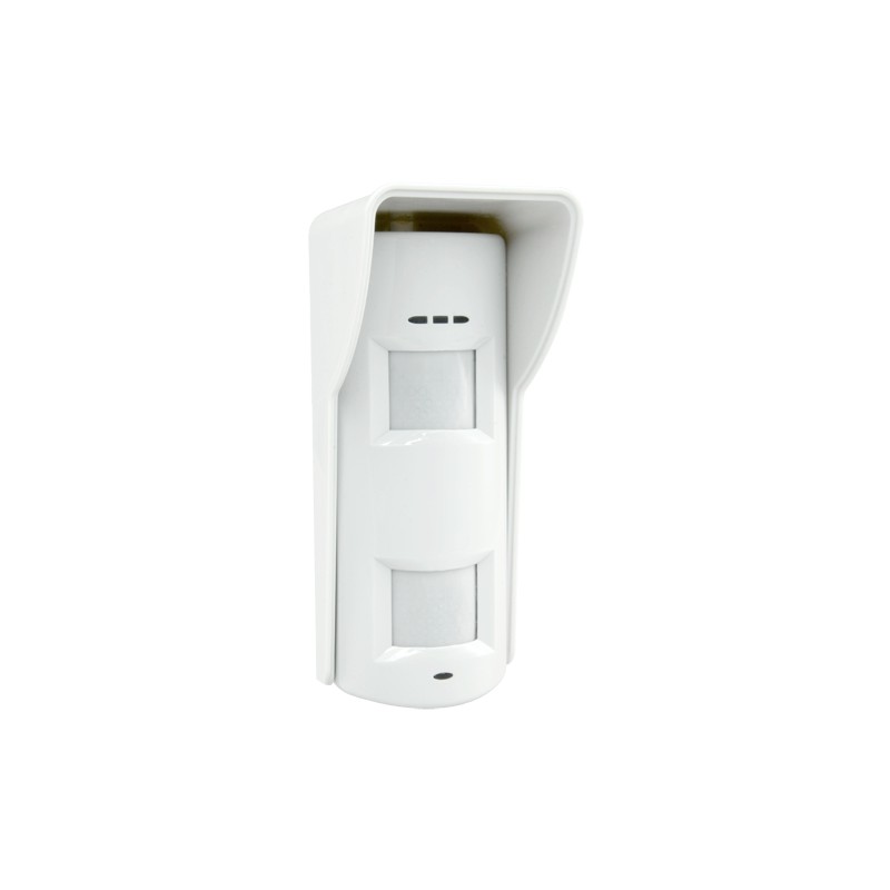 Triple technology PIR detector - Anti-masking function - Suitable for outdoor use - 2 infrared, 1 microwave - Detection - FPXDH1