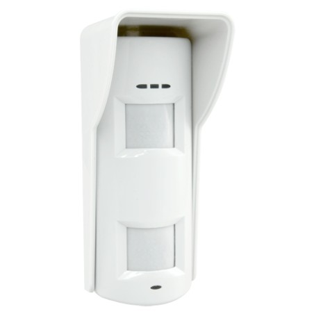 Triple technology PIR detector - Anti-masking function - Suitable for outdoor use - 2 infrared, 1 microwave - Detection - FPXDH1