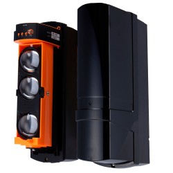 Infrarot-Barrierendetektor - Kompatibel mit Transmitter oder DoorProtect Ajax - Drahtlos | 3 Pakete - Maximale Reichweite. Erfas