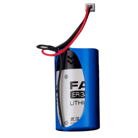 Batterie ER34615H - Spannung 3.6 V - Nennkapazität 19000 mAh - Einfacher Austausch