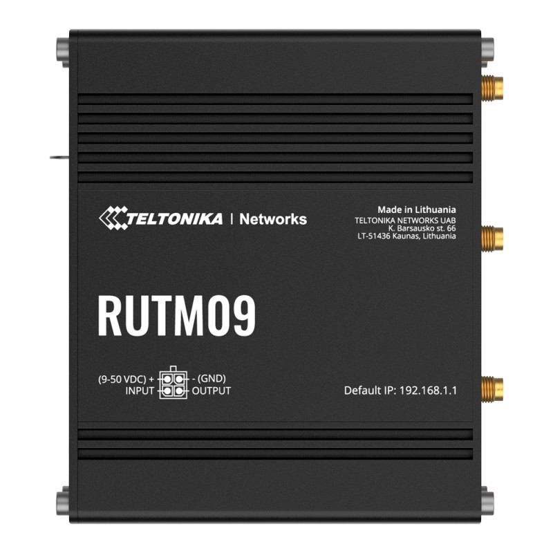 Teltonika Router 4G Industriell - Dual SIM 4G Kategorie 6 - 1x Digitaler Eingang/Ausgang - GNSS-Positionierung - 4 Ethernet Ansc