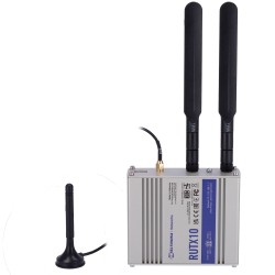 Teltonika Industrial router - WLAN 5 - Bluetooth LE 4.0 - 4 Ethernet ports RJ45 Gigabit - USB 2.0 - Digital input/output - TK-RU