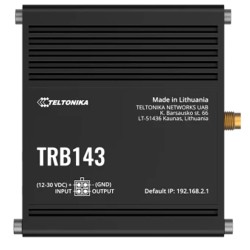 Teltonika Gateway 4G Industriell - 4G Kategorie 4 / 3G / 2G - Ethernet-Anschluss RJ45 10/100/1000Mbps - M-BUS-Eingang - Kompakte