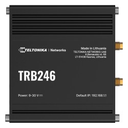 Teltonika Gateway 4G Industriell - 4G Kategorie 4 / 3G / 2G - Anschluss RJ45 10/100Mbps - Ports RS232 und RS485 - Dual-SIM - TK-