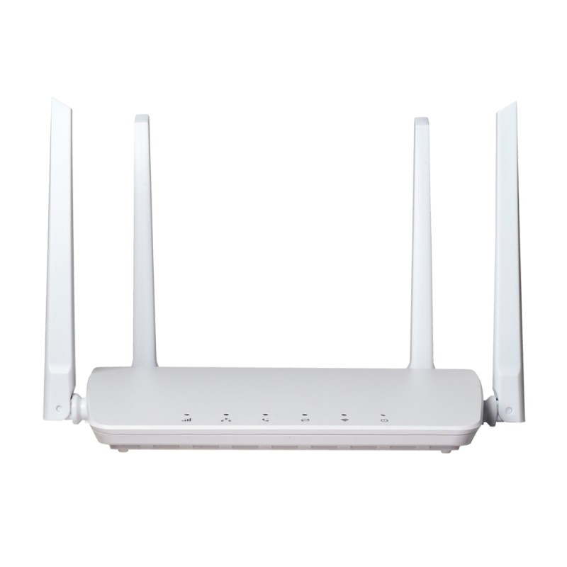 Router 4G Cat4 150Mbps Download 50Mbps Upload - Connection RJ45 10/100MBps - Wi-Fi interface 2.4GHz 802.11 b/g/n - Nano-SIM-K - 