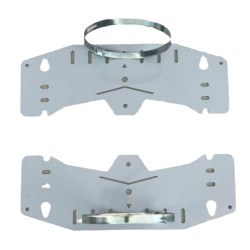 Mast and wall mount - Range diameter 90-100 Ø - 2 parts - Compatible with BOX-403017-IP65 and BOX-403022-IP65 - BOXPOLE-4030 - 1