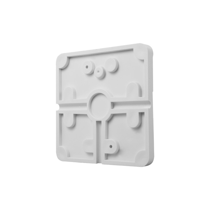 Rigid connection cover for support box - Suitable for outdoor use - Allows you to install the internal wiring - CBOX-BC02-BASE -