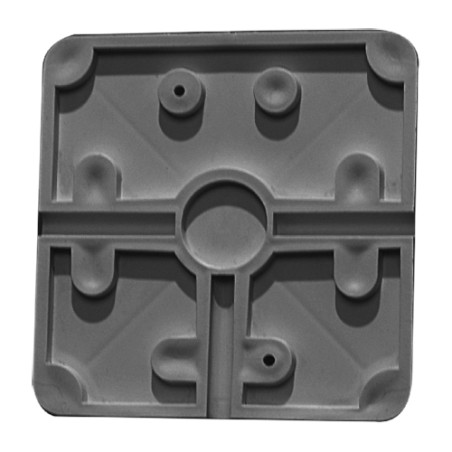 Flexibler Anschlussdeckel für Stützkasten - Geeignet für den Außenbereich - Ermöglicht Ihnen, den internen Verdrahtung zu instal