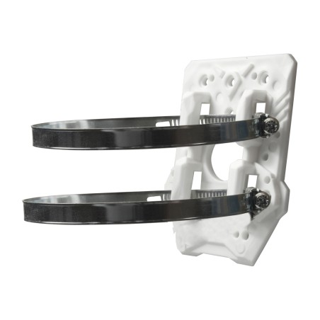Halterung für Masten - Universelle Kompatibilität - Geeignet für den Außenbereich - Kabelstift - 105 (H) x 70 (B) x 2 (T) mm - C