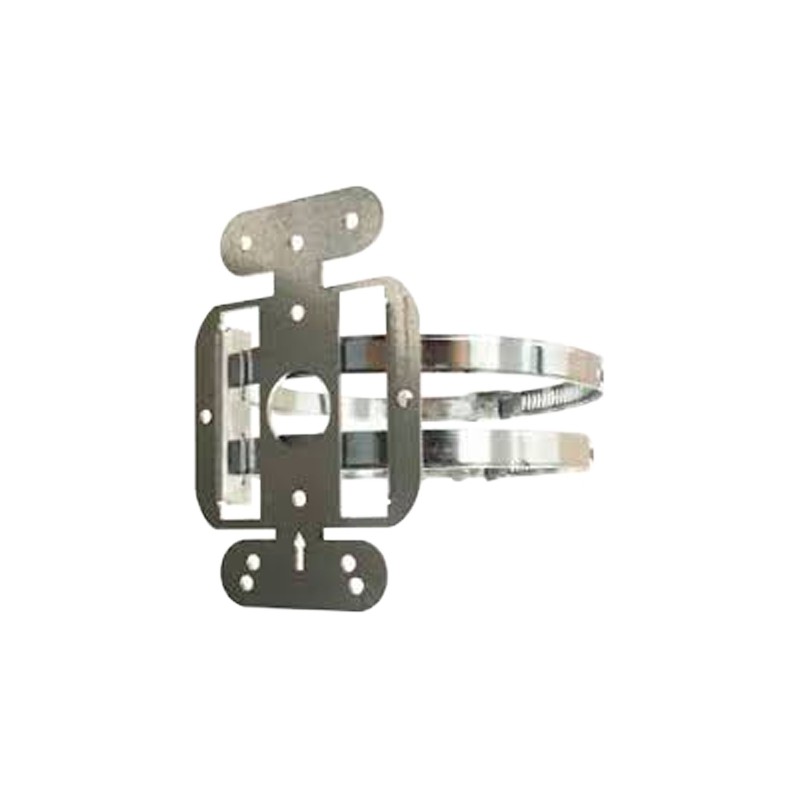 Bracket for masts/lantern poles - For motorised dome cameras - Diameter range 50~110 mm - Suitable for outdoor use - CBOX-MT21 -
