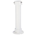 Dachauflage - Höhe 250 mm x 102 (Ø) mm - Geeignet für den Innen- und Außeneinsatz - Maximale Belastung 11 Kg - Weiße Farbe - Her