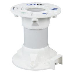 Roof support - Height 10 cm - Suitable for indoor and outdoor use - White color - Made of plastic - CBOX-ST10 - 1