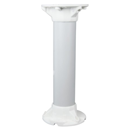 Dachauflage - Höhe 25 cm - Geeignet für den Innen- und Außeneinsatz - Weiße Farbe - Aus Kunststoff - CBOX-ST25 - 1