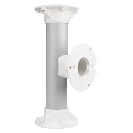 Double roof mount - Height 25 cm - Suitable for indoor and outdoor use - White color - Made of plastic - CBOX-TN25 - 1