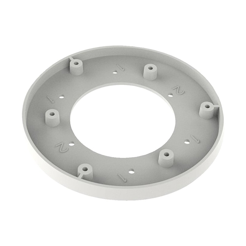 Hikvision - Adapter - Dachauflage - Für Dome-Kamera - Aluminiumlegierung - Weiße Farbe - D20-AP(White) - 1