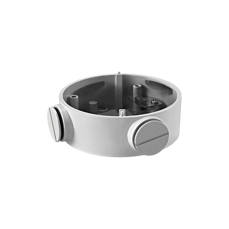 Anschlussbox - Für Bullet-Kameras - Geeignet für den Außenbereich - Decken- oder Wandinstallation - Farbe weiß 36 (H) x 105 (Ø) 