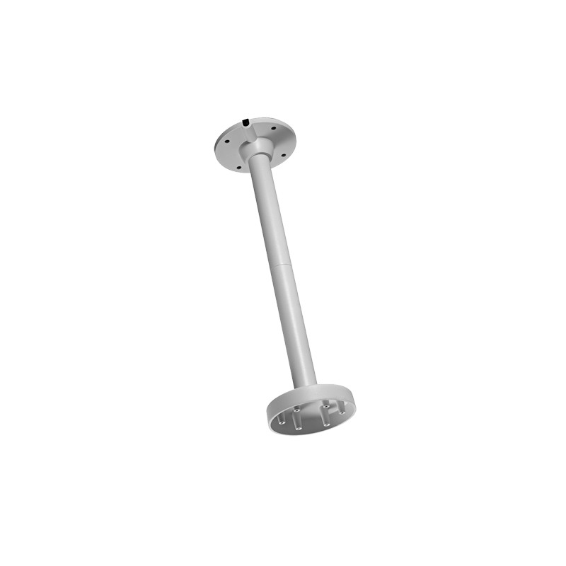 Roof support - Height 560 mm x 150 (Ø) mm - Suitable for outdoor use - White colour - Made of aluminium - Cable pin - DS-1271ZJ-