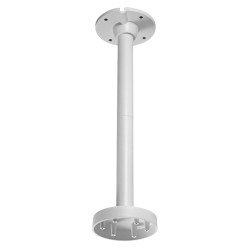 Roof support - Height 567 mm - Suitable for outdoor use - White color - Made of aluminum - Cable pin - DS-1271ZJ-130-TRL - 1