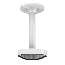 Roof support - Height 555 mm x 150 (Ø) mm - Suitable for outdoor use - Made of aluminium - Cable pin - White colour - DS-1271ZJ-